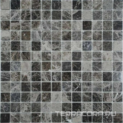 Мозаика из камня на сетке М20-256-23Р ZZ |30.5x30.5
