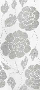 Мозаика Bisazza Декоративные панно Whinter flowers Oro 129.4x291.4 Комбинированный 