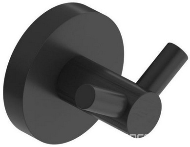 Крючок двойной, (цв.черный матовый), Relax ZZ Cezares relax RELAX-HKD-NOP