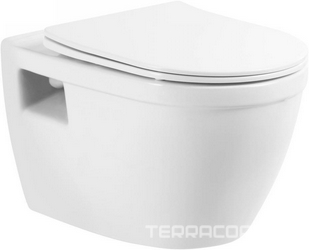 Унитаз подвесной, безободковый, 524x366x345мм, без сиденья,  XXZZ BelBagno Loto BB070CHR