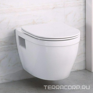Унитаз подвесной, безободковый, 524x366x345мм, без сиденья,  XXZZ BelBagno Loto BB070CHR