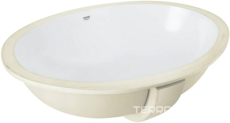 Раковина встраиваемая под столешницу 56x42x21см, цвет белый ZZ