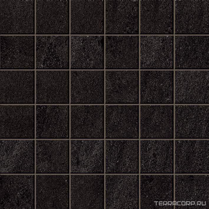 Мозаика AtlasConcorde Россия Wise W. Dark Mosaic Lap/В. Дарк Мозаика Лаппато Черный, фото 3