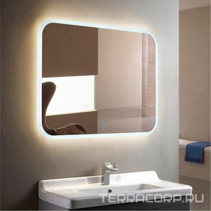 Зеркало с внутренней подсветкой 80х68, сенсор XX Aquanika Basic AQB6880RU42