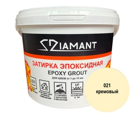 Затирка эпоксидная "Диамант" 021 кремовый, 2,5кг. ZZ