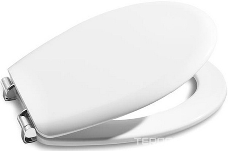 Сиденье  дюропласт. (НЕ ПРОДАЕТСЯ БЕЗ УНИТАЗА) метал. крепления, с микролифтом KL Roca Виктория ZRU8013920