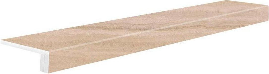 Ступени Kerama Marazzi Риальто Ступень ЕВРО Проходная  песочный (n057826) ZZ33x176 Коричневый 