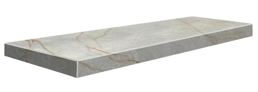 Ступени AtlasConcorde Россия EMPIRE Empire Calacatta Diamond Scal. Ang. Dx 33x60/ЭМПАИР КАЛАК. ДАЙМОНД СТУПЕНЬ УГЛОВАЯ ПР 33x60 Белый, фото 3