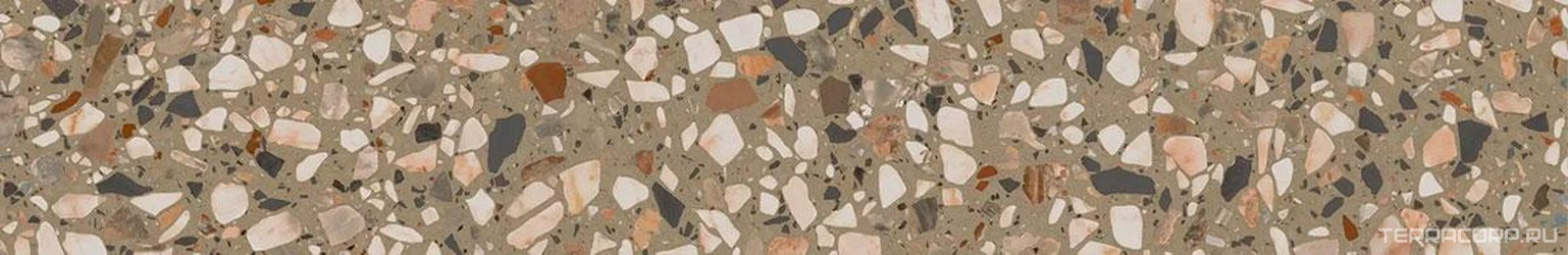 Подступенок Бричиола бежевый матовый обрезной 60x10,7x0,9
