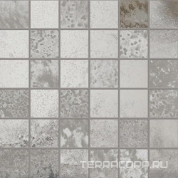 Mosaico 5x5 argento naturale ZZ|30x30