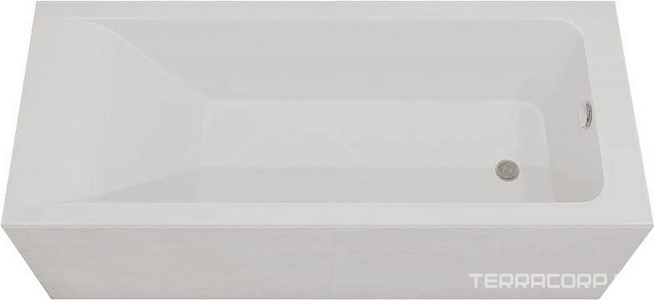 Ванна из литьевого мрамора 170х70, тонкий борт 15мм, без ножек и сифона XX Veconi Solita SLTSLIM17070