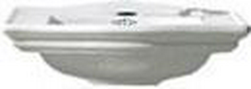 Раковина 54х39хh15см, с 1 отв. д/смесителя, креплен. в компл.,  ZZ Devon & Devon Westminster IBLP(1)FWES