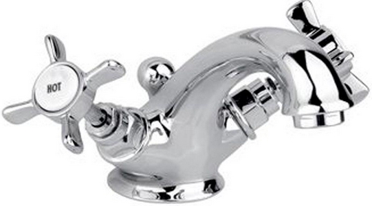 Смеситель для раковины, с д/к, (цв. хром),  ZZ Gaia Victoria RN 534 CR