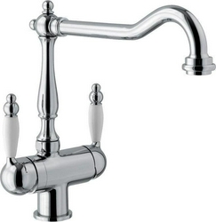 Смеситель Webert Byblos BY920802015 для кухонной мойки, хром| 16x29x29