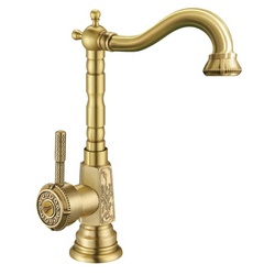 Смеситель Lemark Jasmine LM6605B для кухонной мойки| 10x30x22