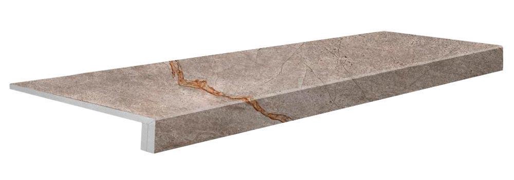 Ступени AtlasConcorde Россия EMPIRE Empire Silver Root Scal. Front. 33x160/ЭМПАИР СИЛЬВЕР РУТ СТУПЕНЬ ФРОНТАЛЬНАЯ 33x160 Серый, фото 3