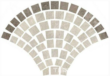 Ventaglio White-Brown ZZ |56x94