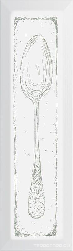 Керамическая плитка Kerama Marazzi Гамма Декор Spoon зеленый ХХl8.5x28.5 Комбинированный, фото 3