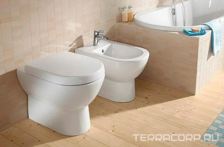 Сиденье для унитаза, с микролифтом, (цв. 01 white),  Villeroy & Boch Subway 9M55S101