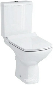 Унитаз-компакт Cersanit Carina Clean On 011 3/5 DPL EO slim, ZZ Cersanit CARINA S-KO-CAR011-3 /5-COn-S-DL-w