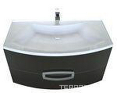 Тумба 90х50хh48см, подвесная, под раковину, (цв., ручки цв.хром),  ZZ La Beaute Marine BM2