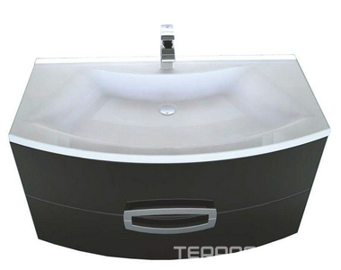 Тумба 90х50хh48см, подвесная, под раковину, (цв., ручки цв.хром),  ZZ La Beaute Marine BM2