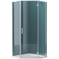 KRAFT-P-1-80-C-Cr Душевой уголок | ZZ