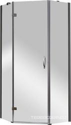 BERGAMO-W-P-1-100-C-Cr-L-IV Душевой уголок | ZZ