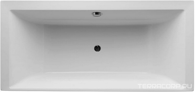 Ванна акриловая EVOK 200х100 см, в комплекте с регулиремыми ножками, БЕЗ слива-перелива ZZ Jacob Delafon Evok E60342-00