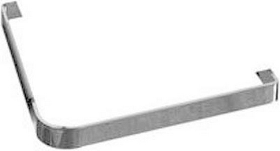 Полотенцедержатель угловой 37х37хh3,5см, (металл цв.хром) к любой раковине Grandangolo ZZ Hatria GrandAngolo YAA3