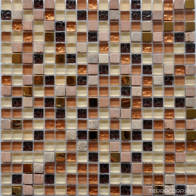 Мозаика Мастера Керамики Glass Мозаика BXGS091 (чип 15x15) ZZ30х30 n/a, фото 3