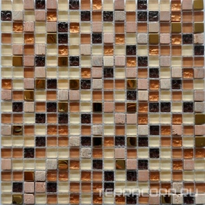 Мозаика Мастера Керамики Glass Мозаика BXGS091 (чип 15x15) ZZ30х30 n/a 