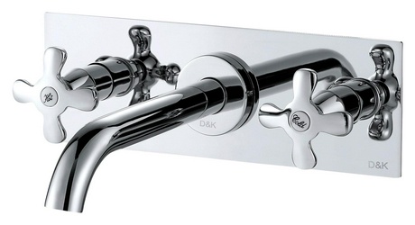 Смеситель D&K Lorsch Hessen DA1414401 для раковины, С ВНУТРЕННЕЙ ЧАСТЬЮ| 29x9x23