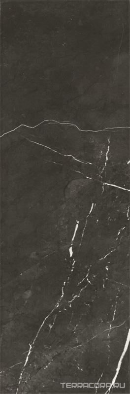 Керамическая плитка Gracia ceramica Geneva black XX25x75 Черный, фото 3