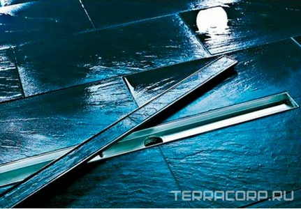 Основа под плитку для дренажного канала 1500мм (нерж. сталь, прямая), Plate 2 ZZ Tece Tecedrainline 601572