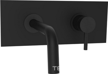 Смеситель Paffoni Light LIG101NO/M С ВНУТРЕННЕЙ ЧАСТЬЮ, для раковины| 25x10x17