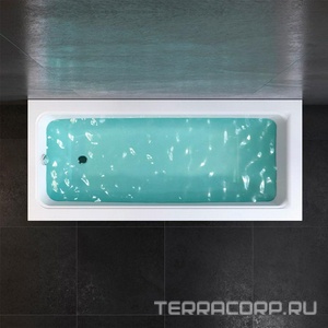 Ванна акриловая 170х75 см (без каркаса, панели и сифона) ZZ AMPM Gem W90A-170-075W-A