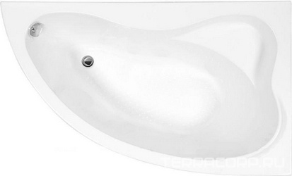 Акриловая ванна Aquanet Atlanta 150x90 R с каркасом| 149x89x46