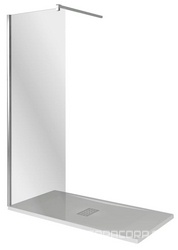 Душевое ограждение WALK IN - 120 х 195см, стекло прозрач., профиль хром 6 мм, ZZ