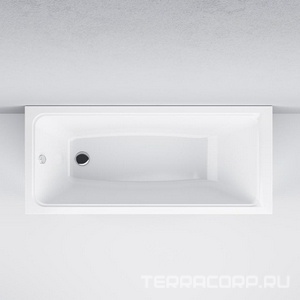 Ванна акриловая 160х70 см (без каркаса, панели и сифона) ZZ AMPM Gem W90A-160-070W-A