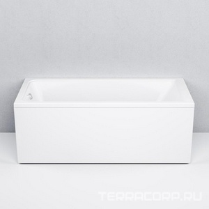 Ванна акриловая 160х70 см (без каркаса, панели и сифона) ZZ AMPM Gem W90A-160-070W-A