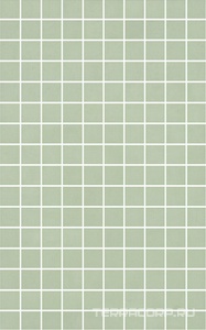 Керамическая плитка Kerama Marazzi Левада Декор  мозаичный зеленый светлый глянцевый 25х40 ZZ Зеленый 