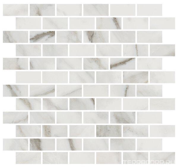 Керамическая плитка Kerama Marazzi Буонарроти Декор белый мозаичный 32x30 Белый, фото 3