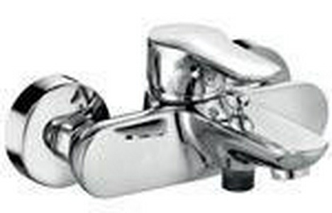 Смеситель для ванны и душа, однорычажный, короткий излив, БЕЗ душ.гарн., хром KL Kludi Objekta 326530575