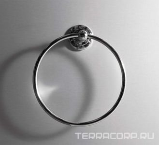 Полотенцедержатель-кольцо 22см (цв. хром)  ZZ Simas Victoria 260205 cr