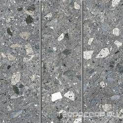 Терраццо серый темный моз. пол 14,7*14,7| XX