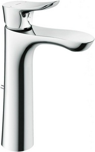 Смеситель для раковины, "Высокий", с д/к, (цв.хром),  ZZ Toto NC TLG01304R