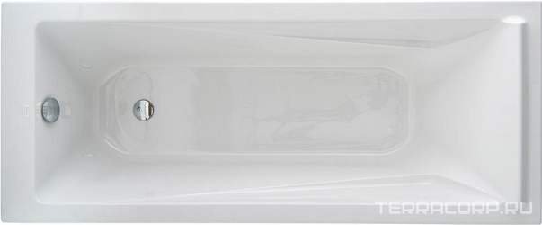 Акриловая ванна Sanindusa Easy 806900 170x75 с ножками| 170x75x40