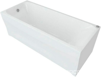 Акриловая ванна Акватек Альфа 150x70x51 см, слив слева, фронтальная панель (экран) и каркас в коплекте, ZZ Акватек альфа ALF150-0000031 / к.т. 406290