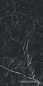 Керамическая плитка Atlas Concorde Italy Marvel Stone Marvel Nero Marquina  40x80 Черный 